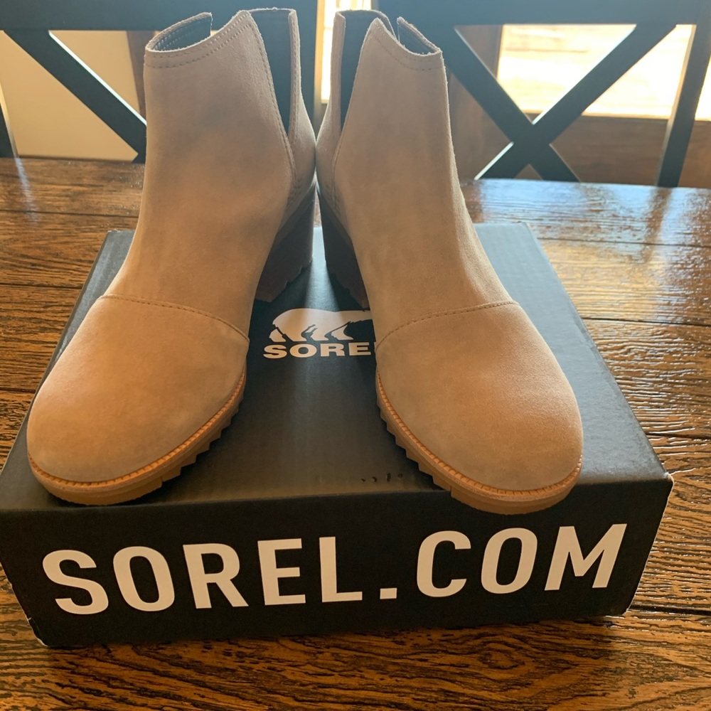 Sorel Cate Cut Out Boot Ash Brown